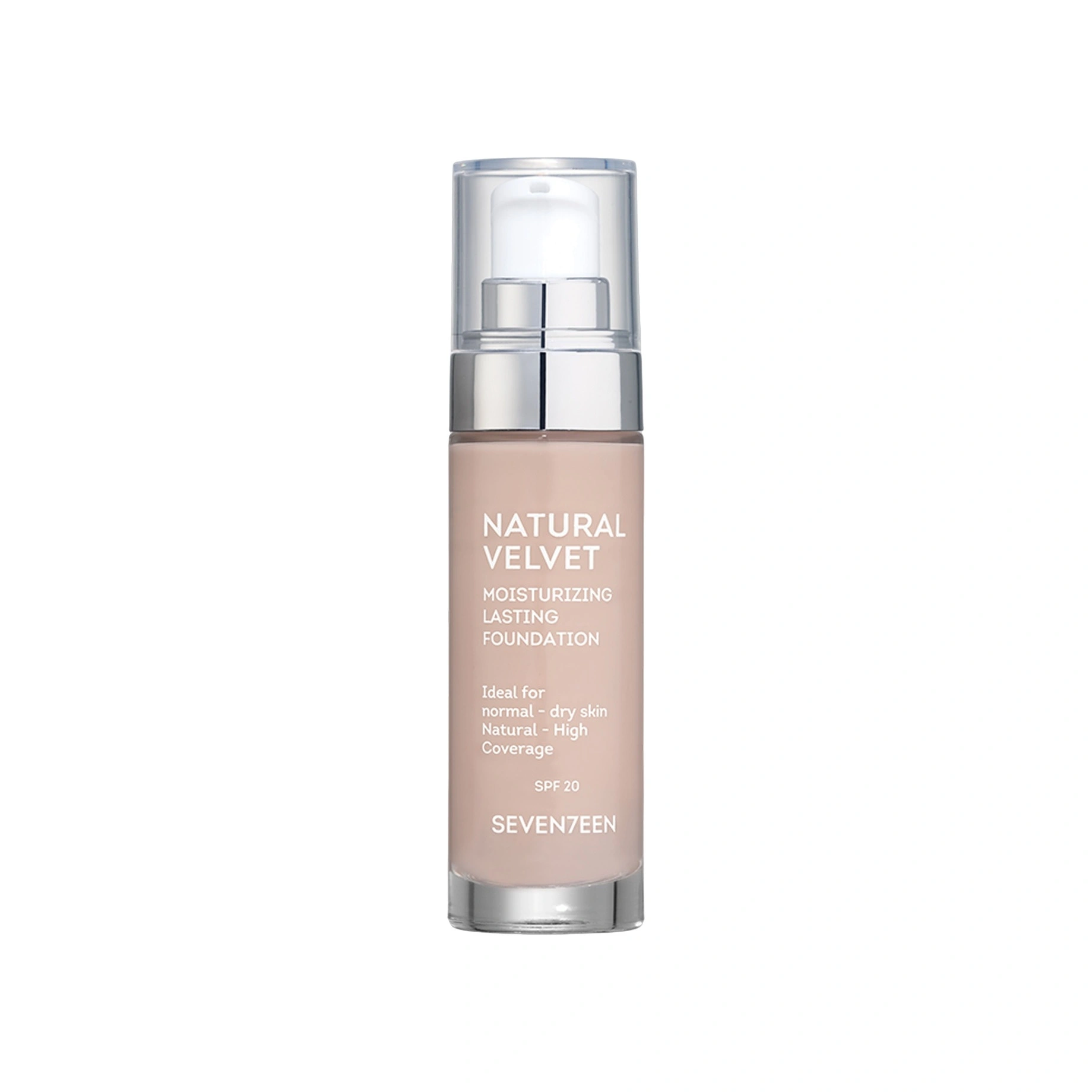 Тональный крем Natural Velvet Longlasting Matte Foundation купить в VISAGEHALL