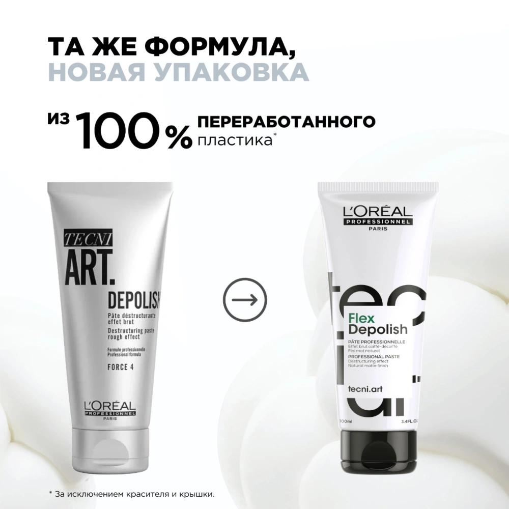 Паста для создания текстуры Flex Depolish Tecni.Art купить в VISAGEHALL