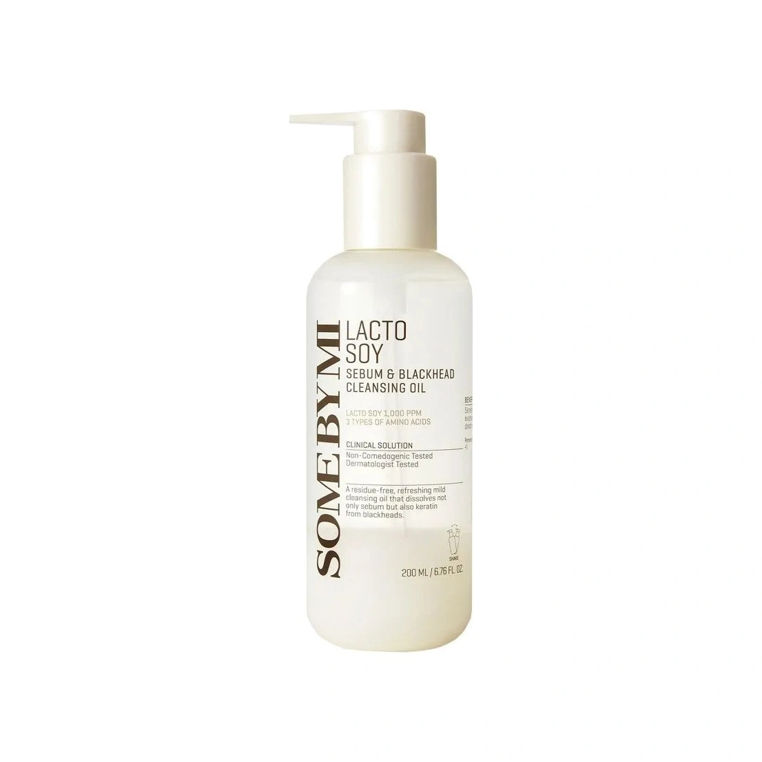 Гидрофильное масло для проблемной кожи Lactosoy Sebum & Blackhead Cleansing Oil  купить в VISAGEHALL