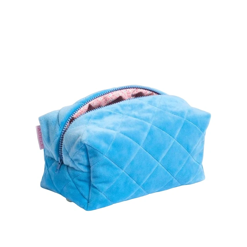 Косметичка Синий Плюш mini  купить в VISAGEHALL