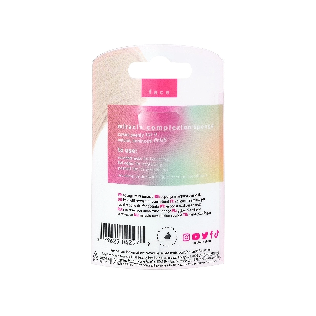 Спонж для макияжа Neon Dream Miracle Complexion Sponge купить в VISAGEHALL