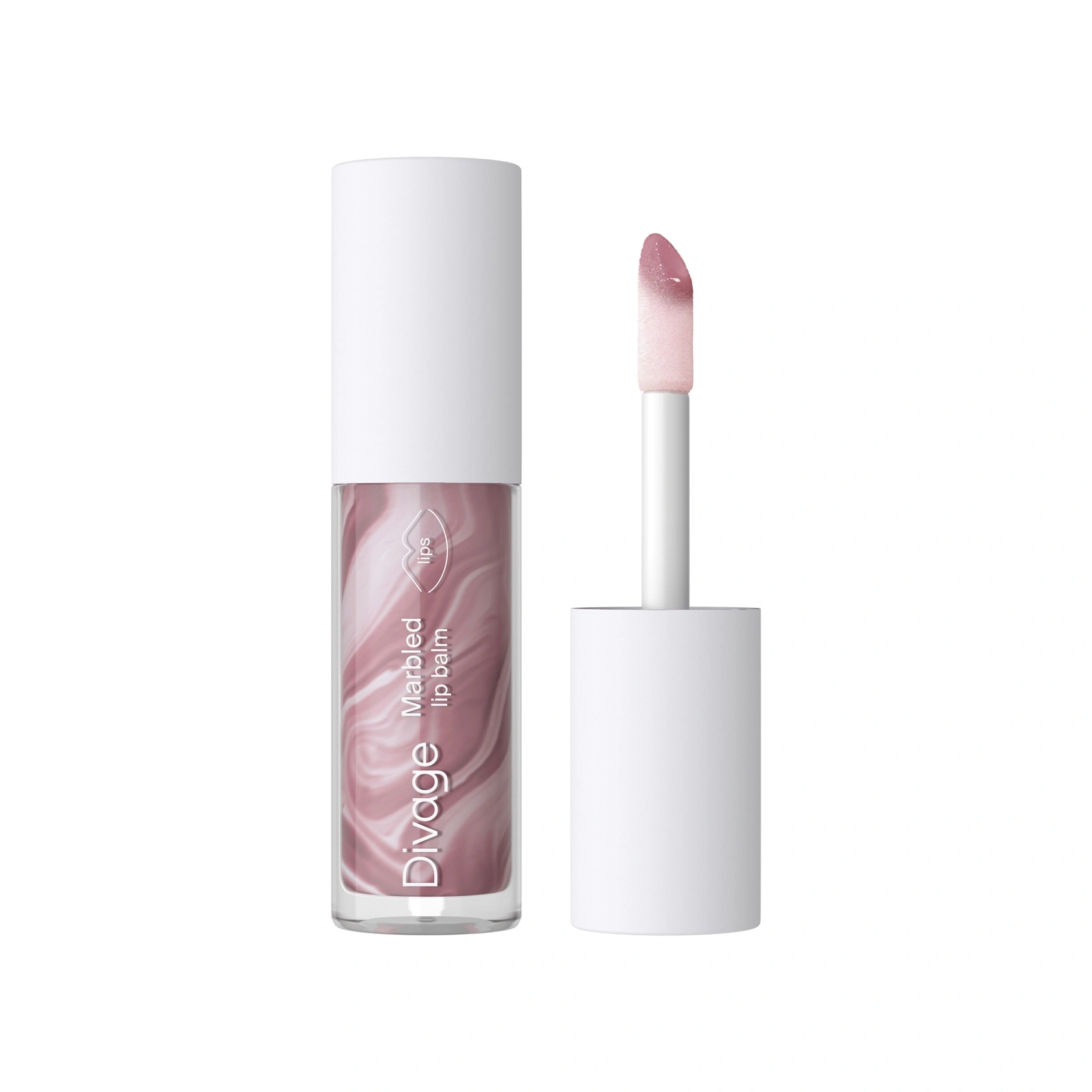 Divage Бальзам для губ Marbled Lip Balm купить – цена в VISAGEHALL