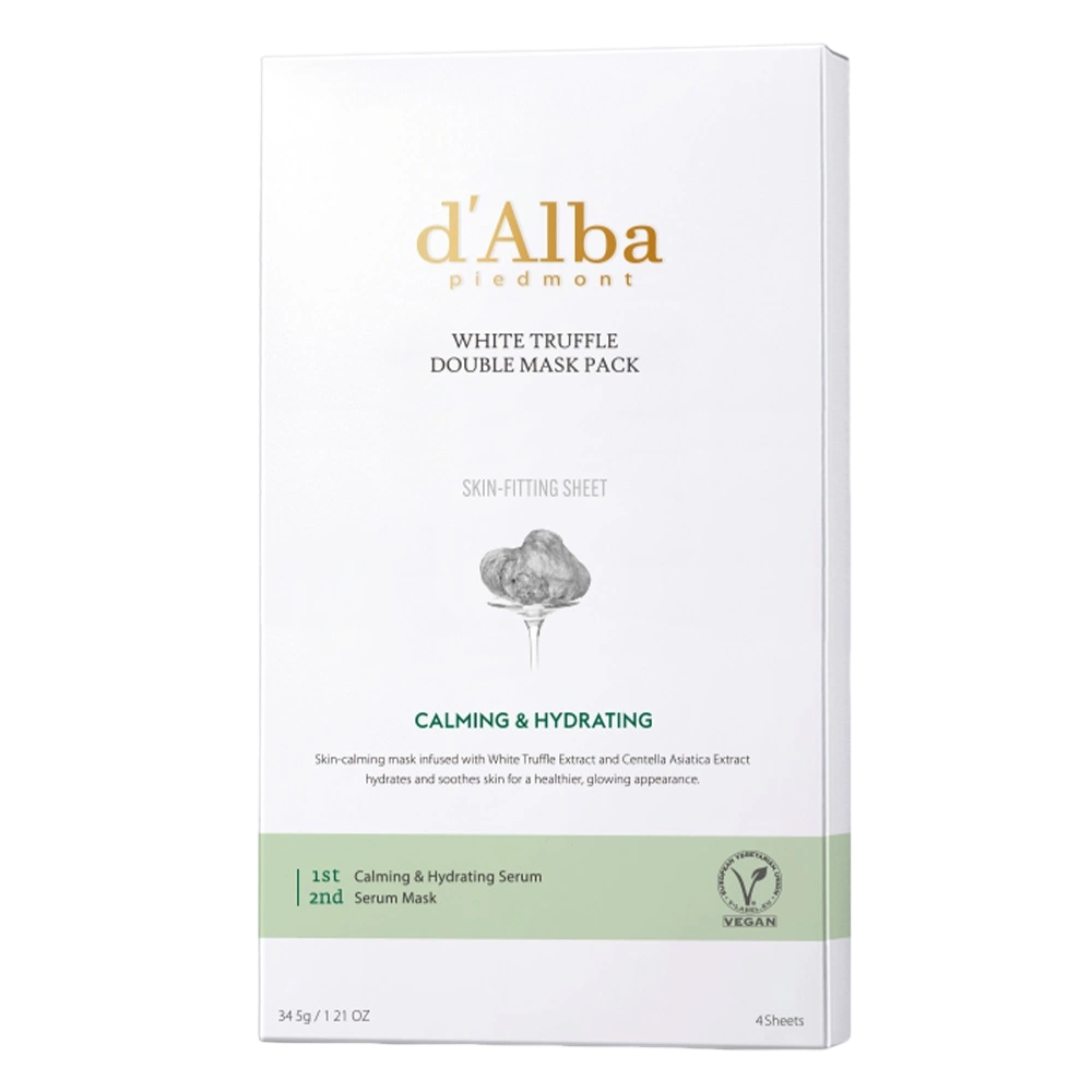 Маска для лица успокаивающая White Truffle Double Mask Pack