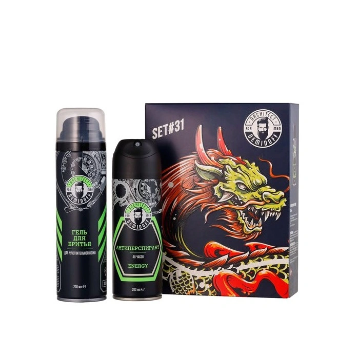 Набор Set 31 Гель для бритья+ Антиперспирант Energy купить в VISAGEHALL