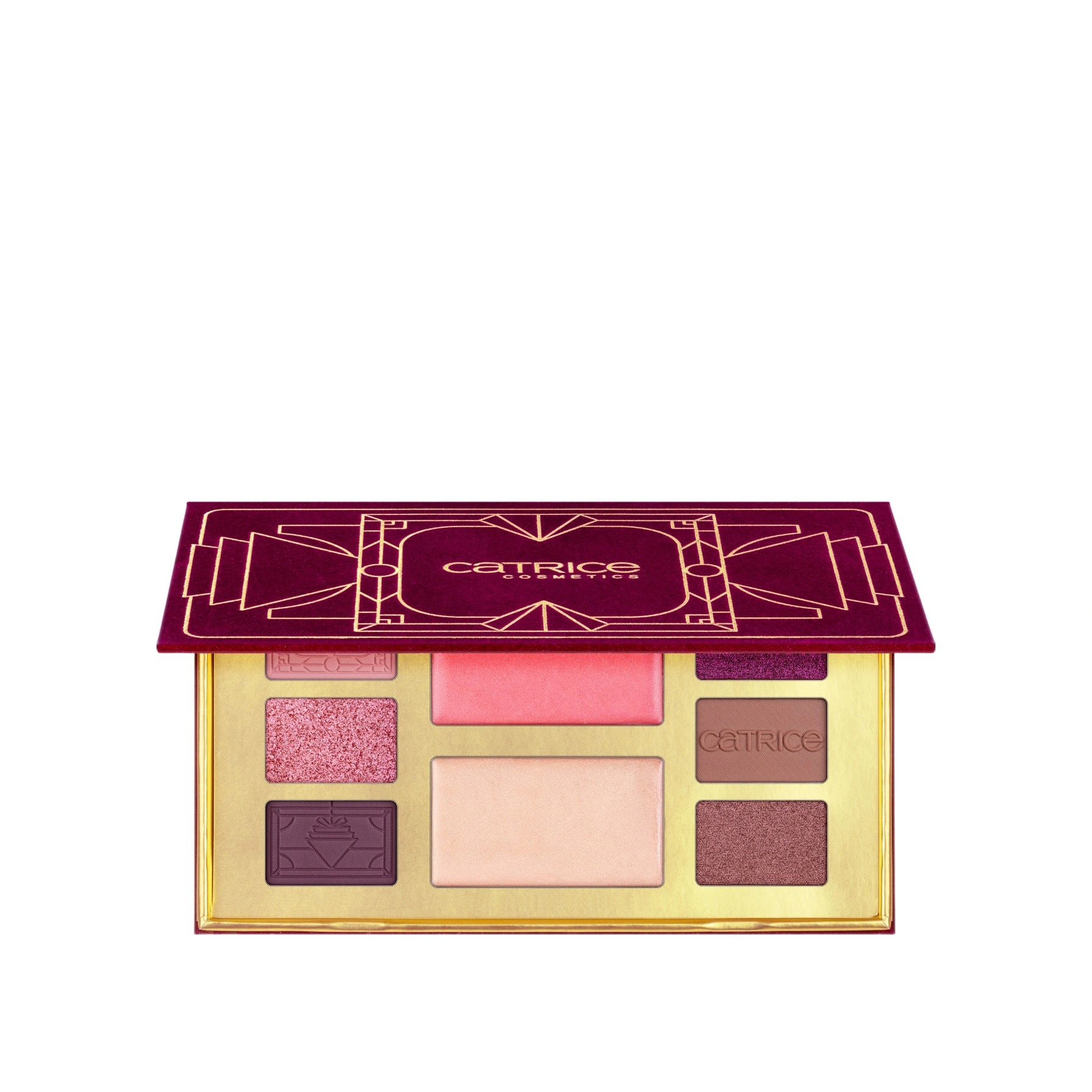 Палетка для глаз и лица Multi-Use Palette Festive Treasures Catrice купить в VISAGEHALL