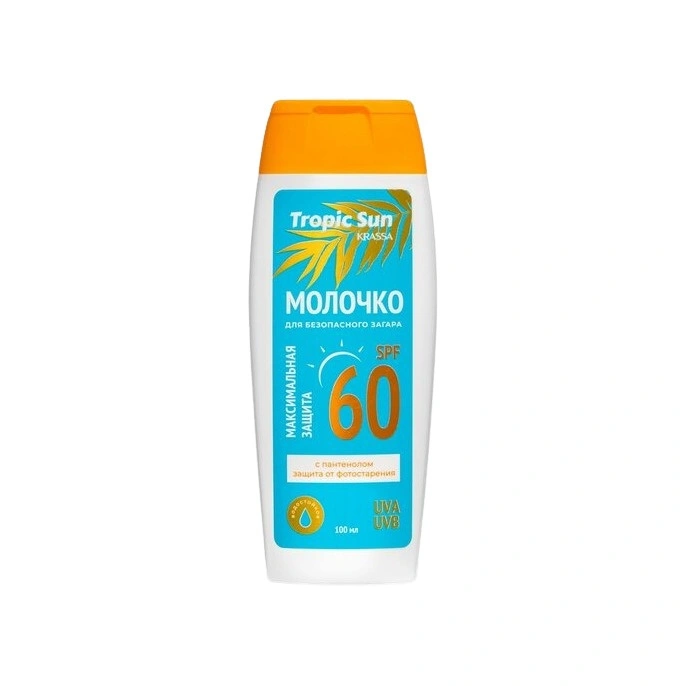 Молочко для безопасного загара SPF60 Tropic Sun 