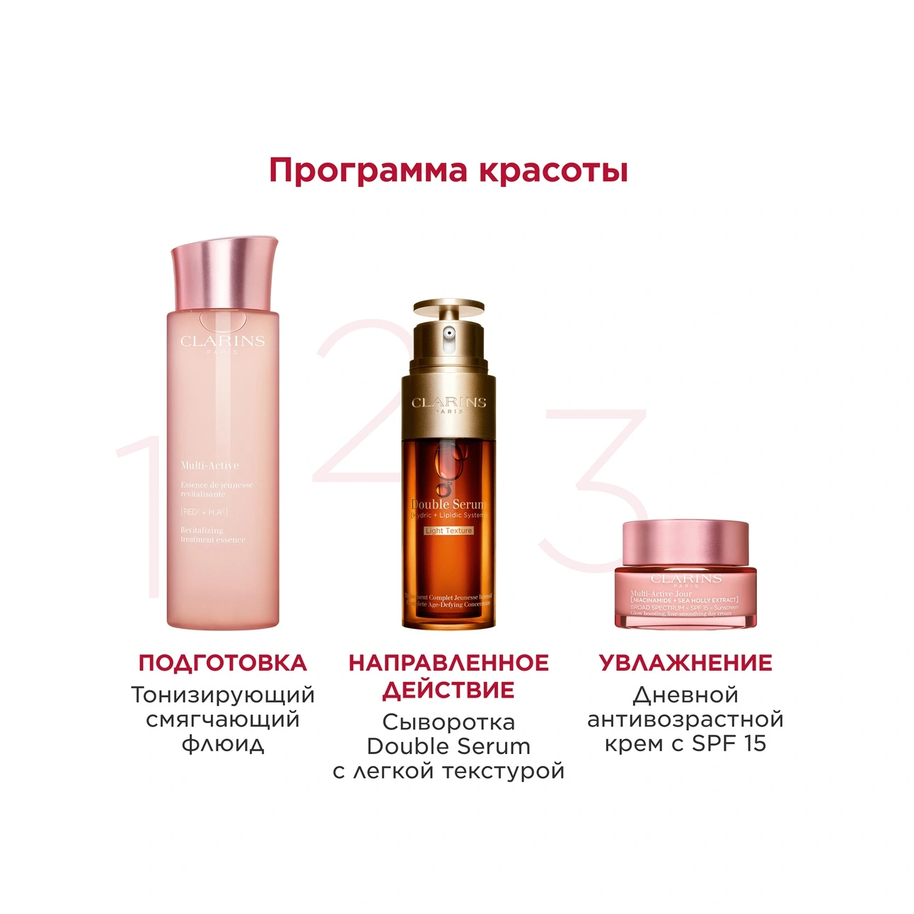 Крем дневной для лица для всех типов кожи SPF15 Multi-Active  купить в VISAGEHALL