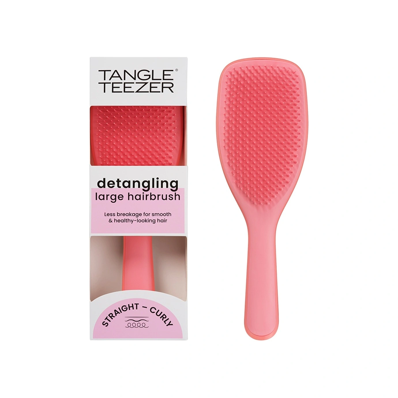 Расческа The Large Ultimate Detangler Salmon Pink купить в VISAGEHALL