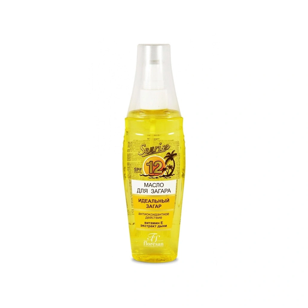Масло для загара Янтарная дыня SPF 12 купить в VISAGEHALL