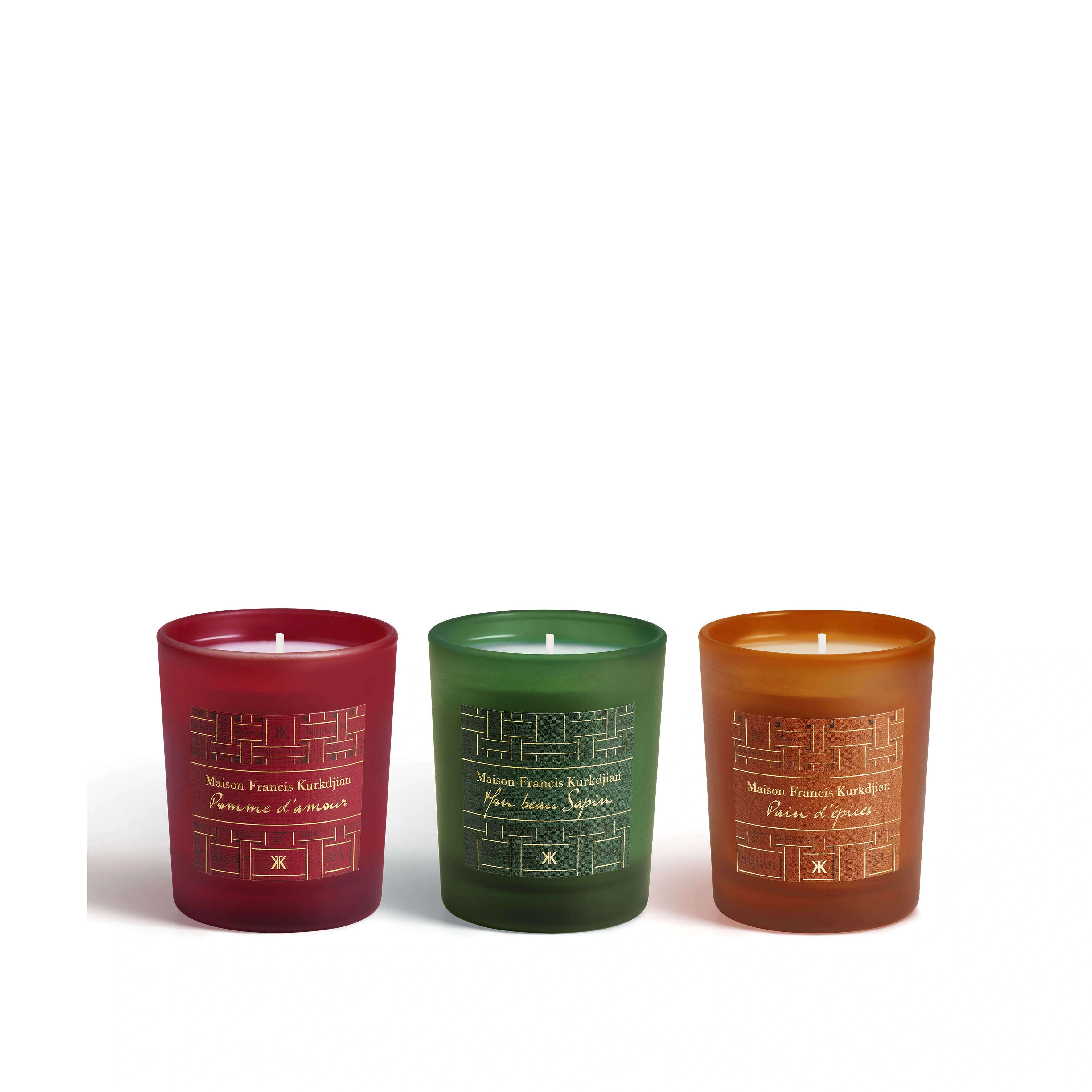 Набор парфюмированных свечей купить в VISAGEHALL