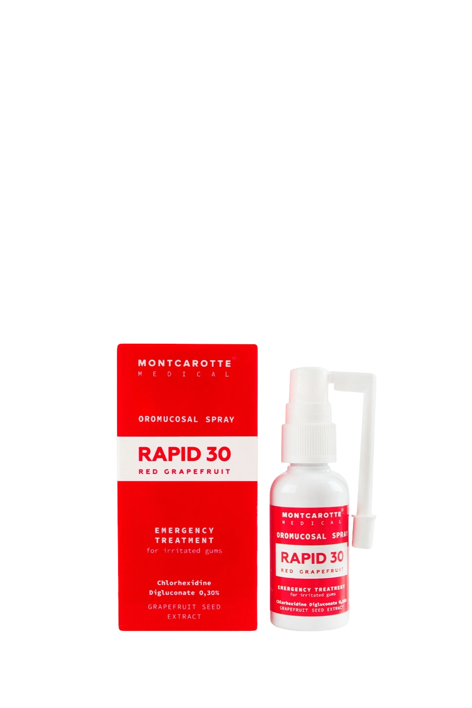 Cпрей для полости рта RAPID 30 Red Grapefruit купить в VISAGEHALL