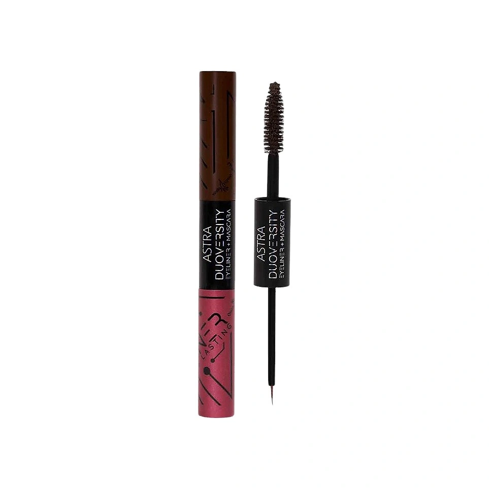 Тушь цветная для ресниц и подводка Duoversity Eyeliner+Mascara купить в VISAGEHALL