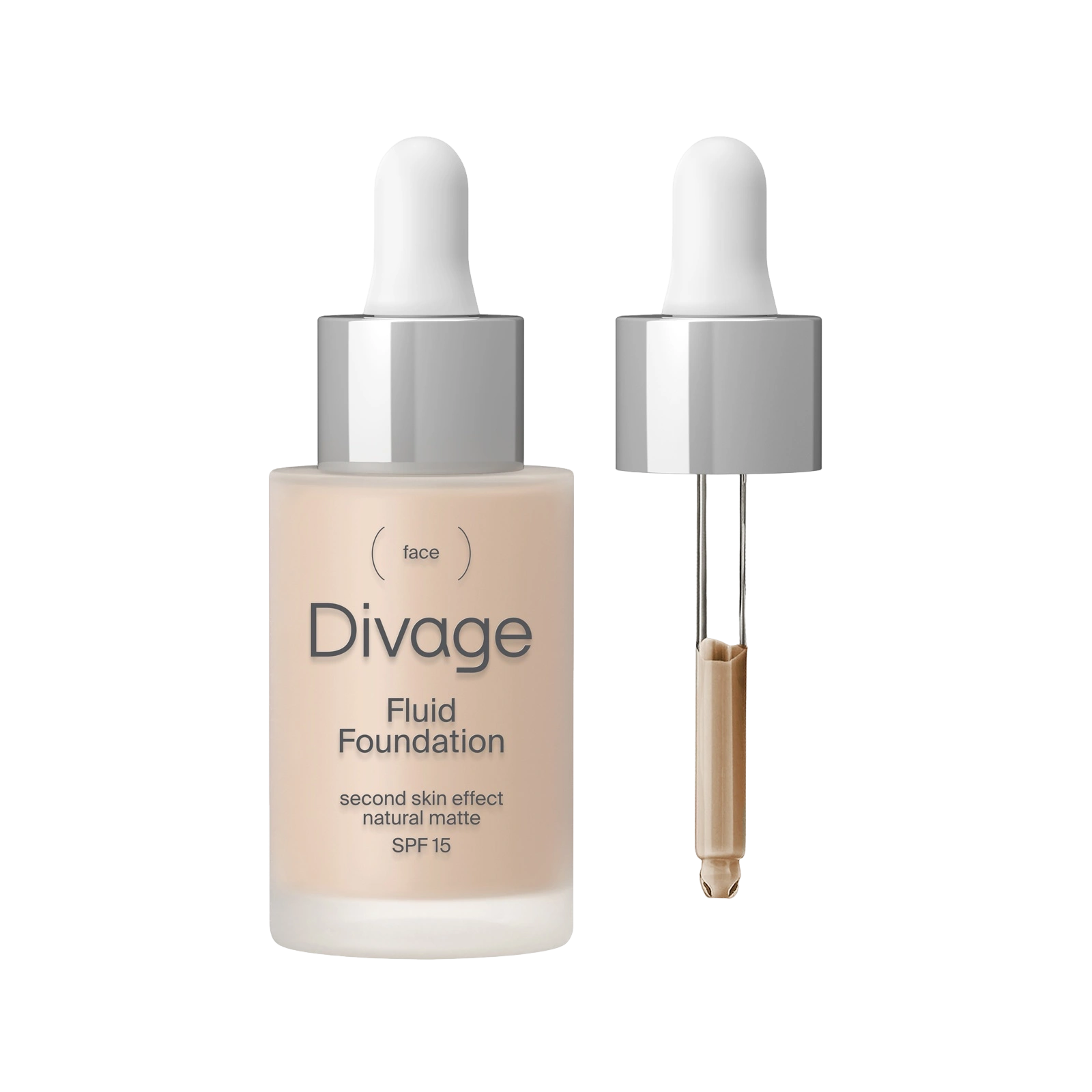 Divage Тональный крем-флюид для лица Fluid Foundation