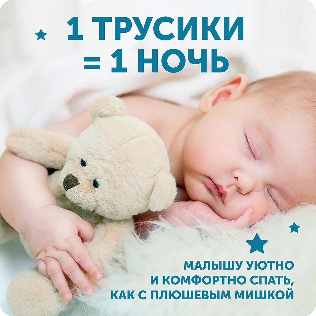 Трусики-подгузники ночные Hot Wind ХХL 15-25кг купить в VISAGEHALL