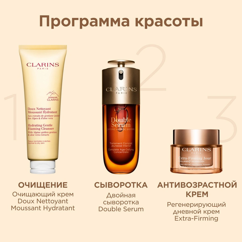 Сыворотка для лица двойная комплексная омолаживающая Double Serum купить в VISAGEHALL