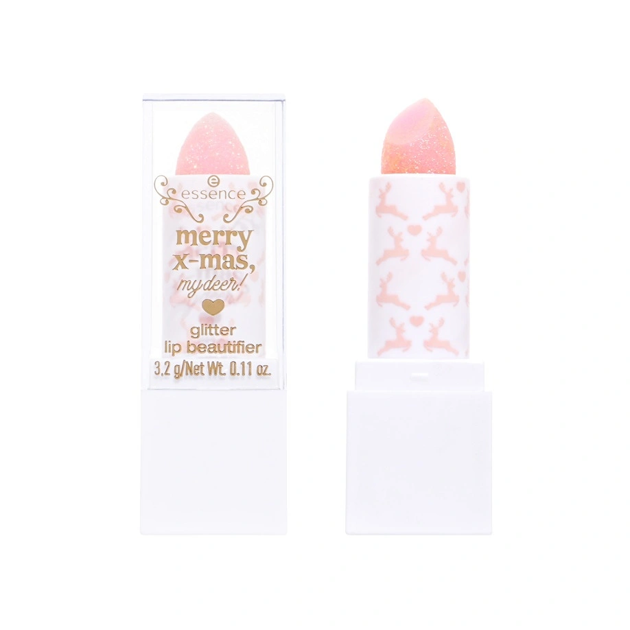 Помада для губ с глиттером Glitter lip beautifier Merry X-mas, my deer!