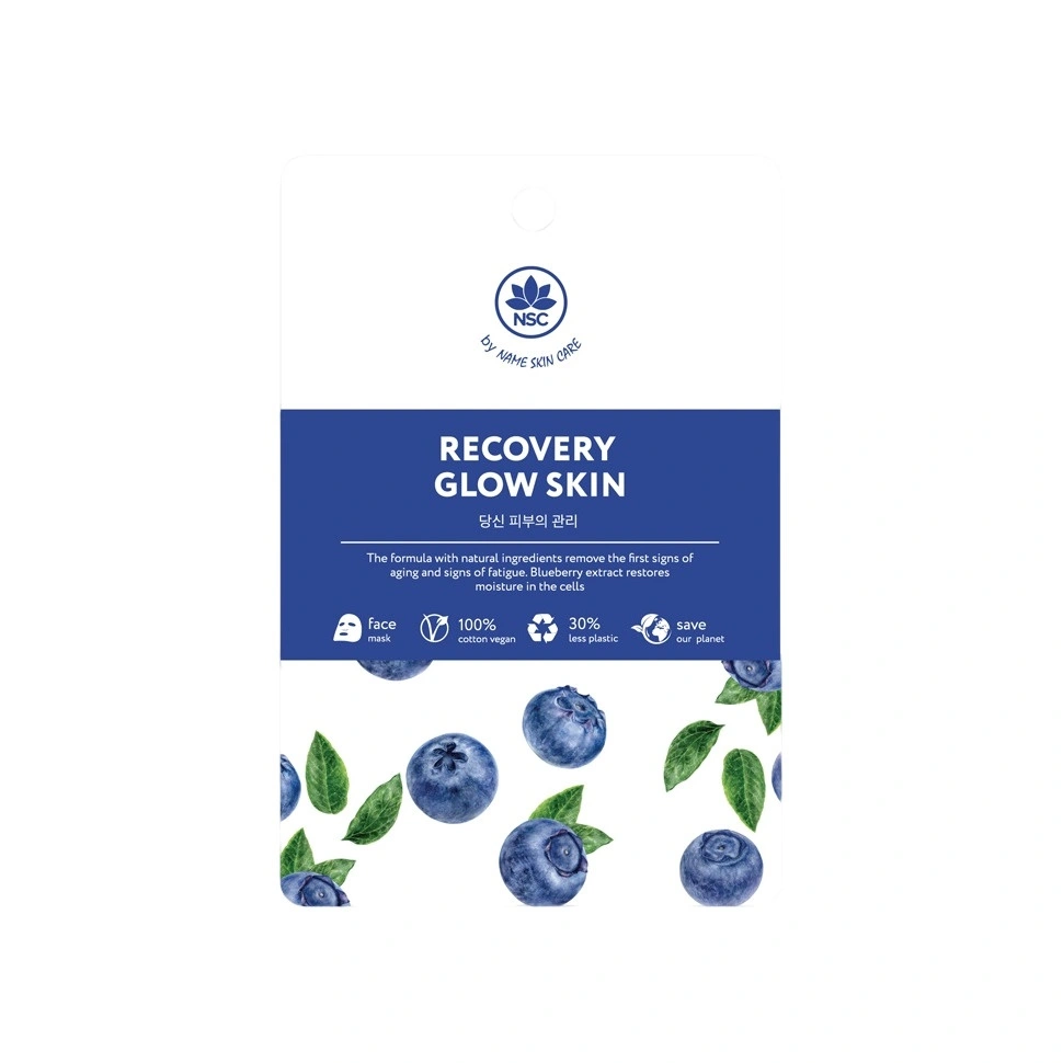 Маска тканевая для лица Recovery Glow skin купить в VISAGEHALL