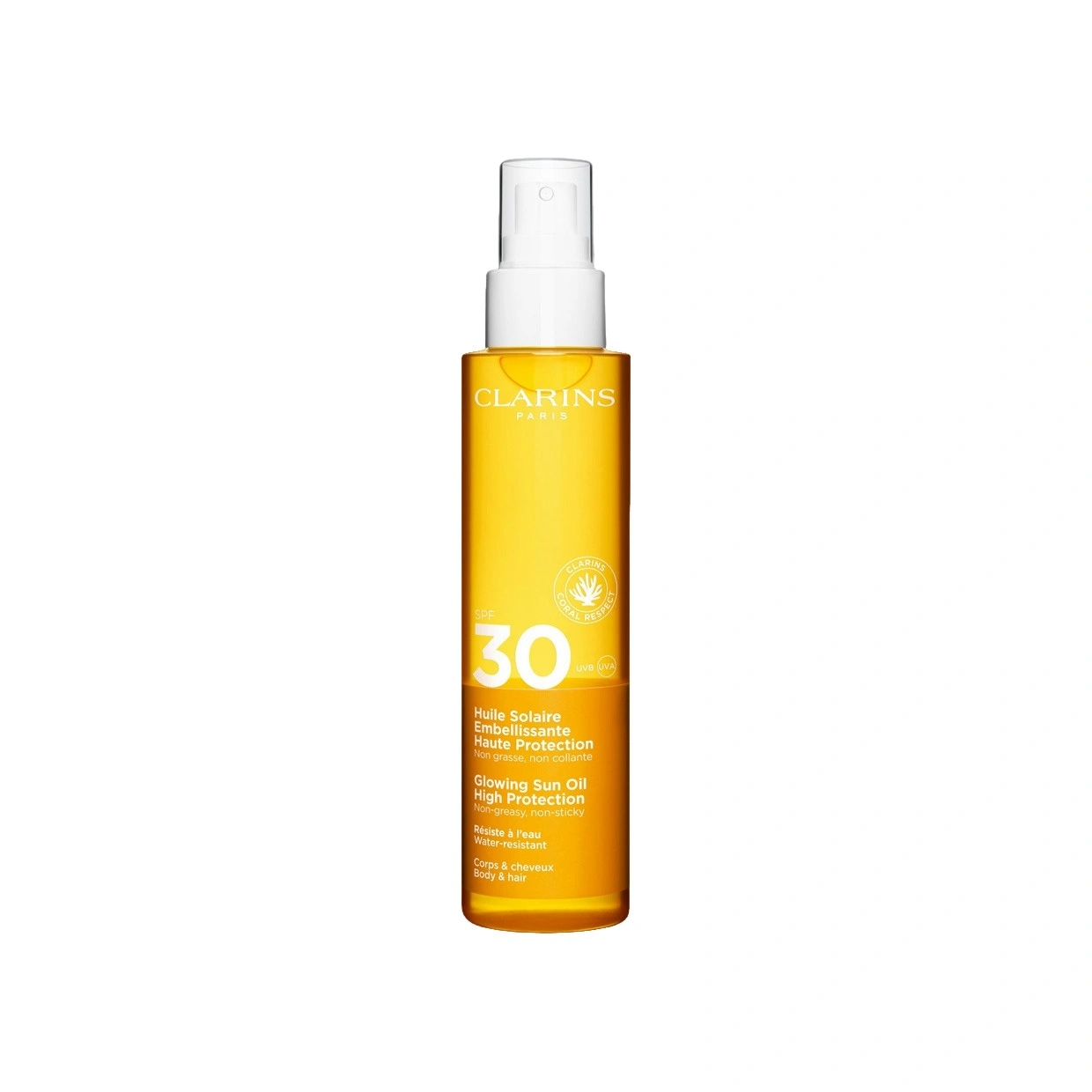 Масло-спрей солнцезащитное для тела и волос Huile-en-Brume SPF30 купить в VISAGEHALL
