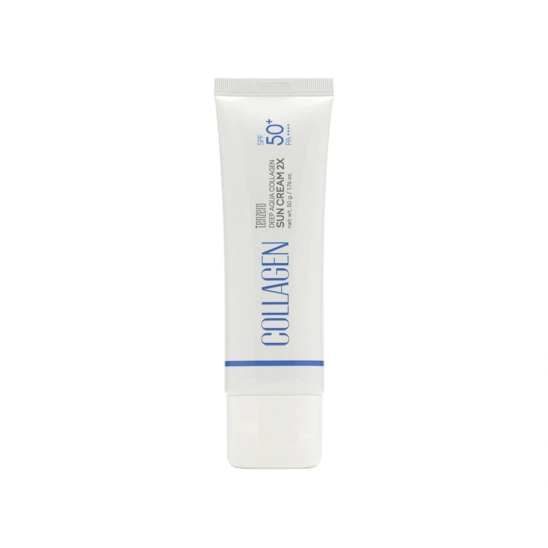 Солнцезащитный крем увлажняющий с коллагеном SPF 50+/PA++++