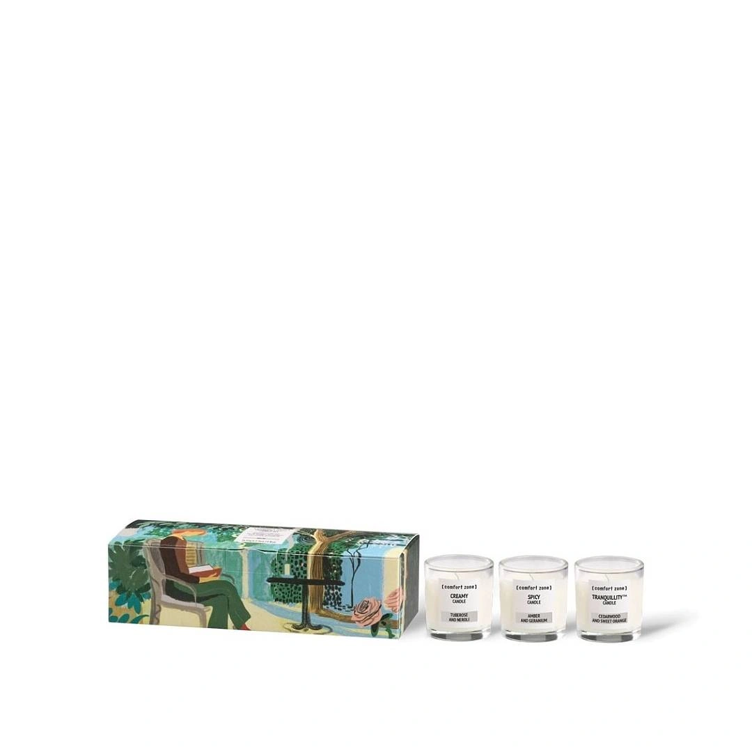 Набор Трио аромасвечей: Creamy + Spicy + Tranquillity Candle Set