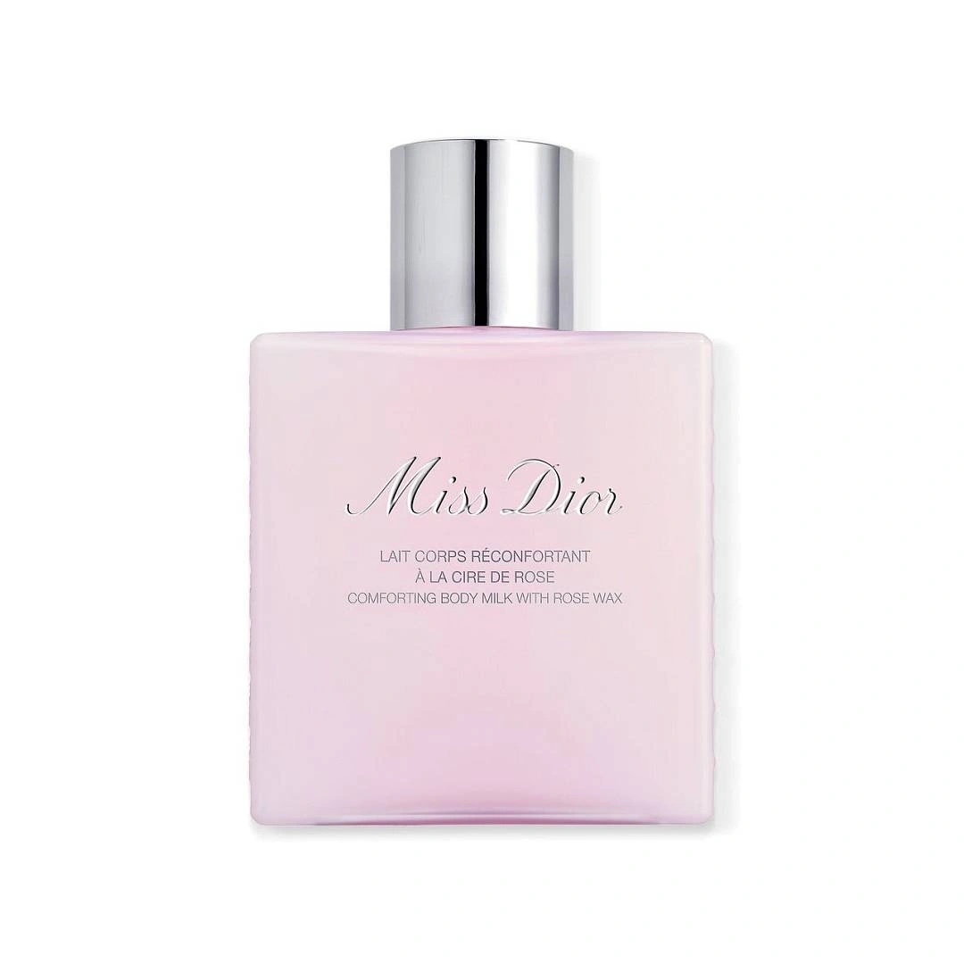 Молочко для тела успокаивающее с розовым воском Miss Dior