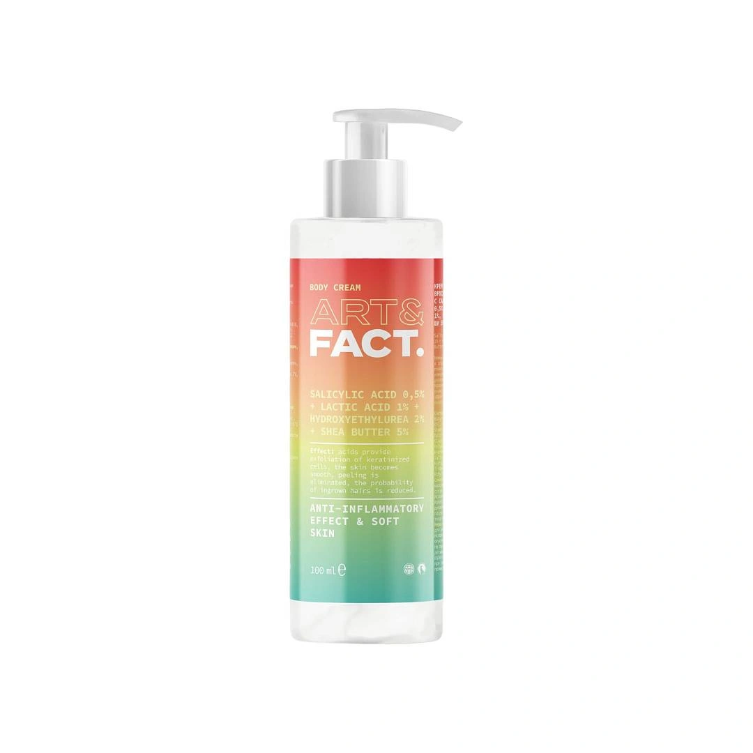 Крем для тела против вросших волос Salicylic Acid 0,5% + Lactic Acid 1%