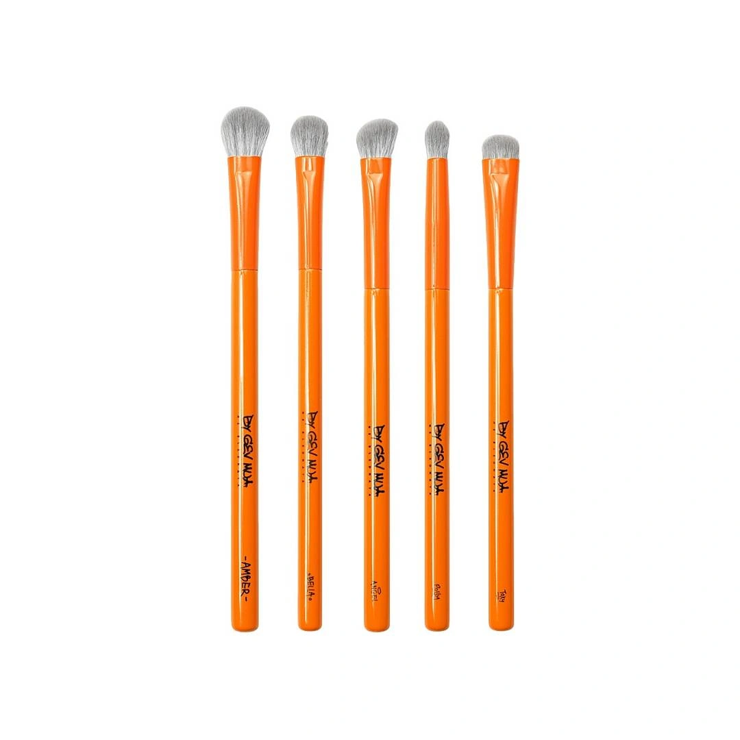 Набор кистей лимитированный для глаз Bigicy Orange Medness