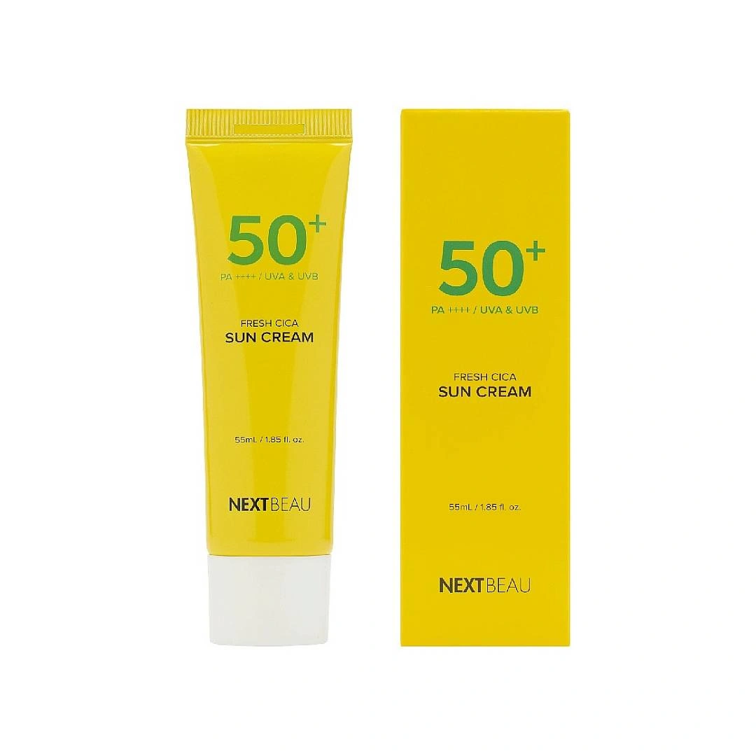 Крем солнцезащитный освежающий с центеллой азиатской SPF 50+ / PA++++