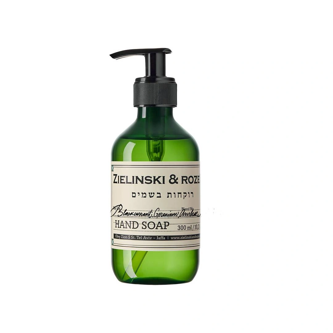 Жидкое мыло Черная Смородина, Герань, Амбра, Кожа