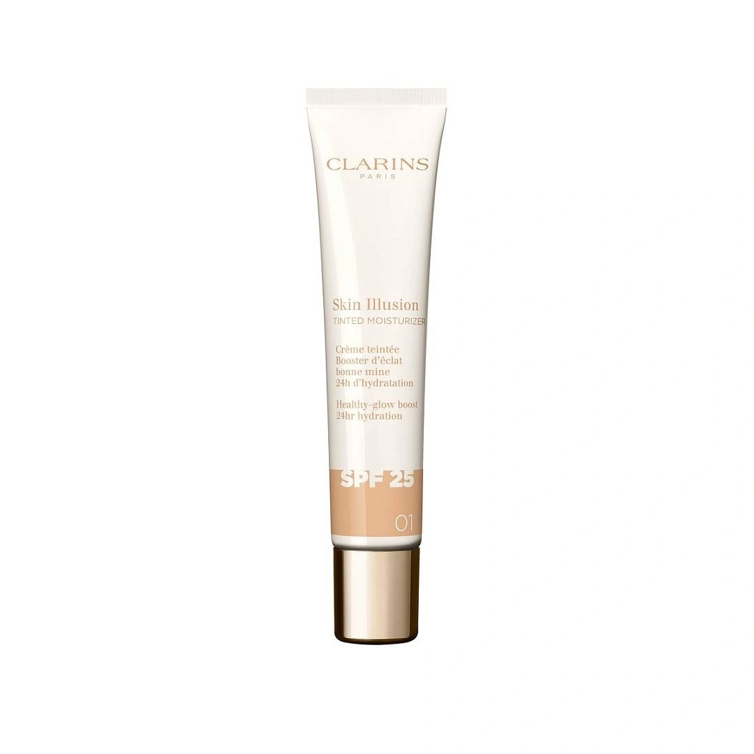 Крем для лица оттеночный увлажняющий с эффектом сияния SPF 25 Skin Illusion Tinted Moisturizer 