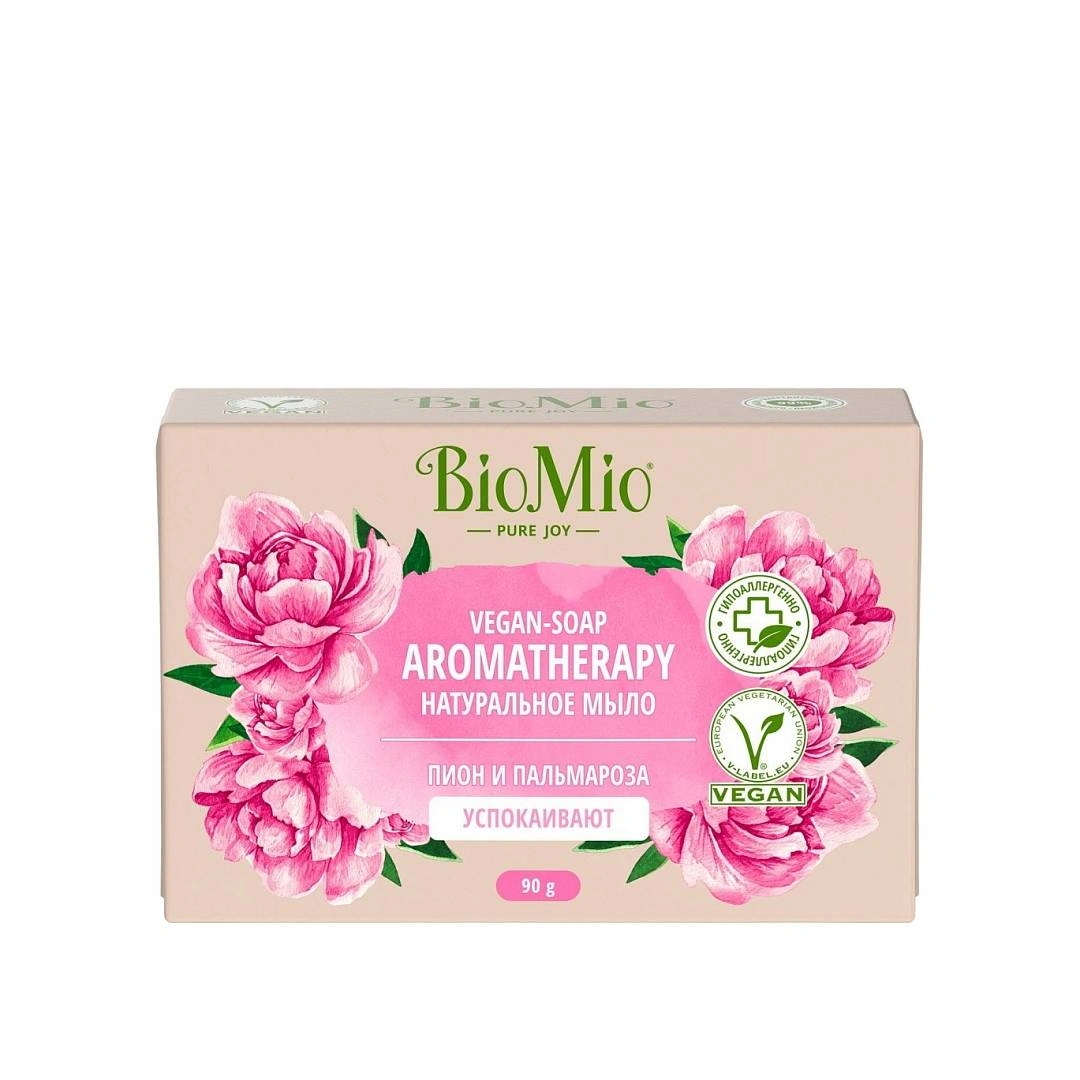 Мыло Пион и Пальмароза Aromatherapy