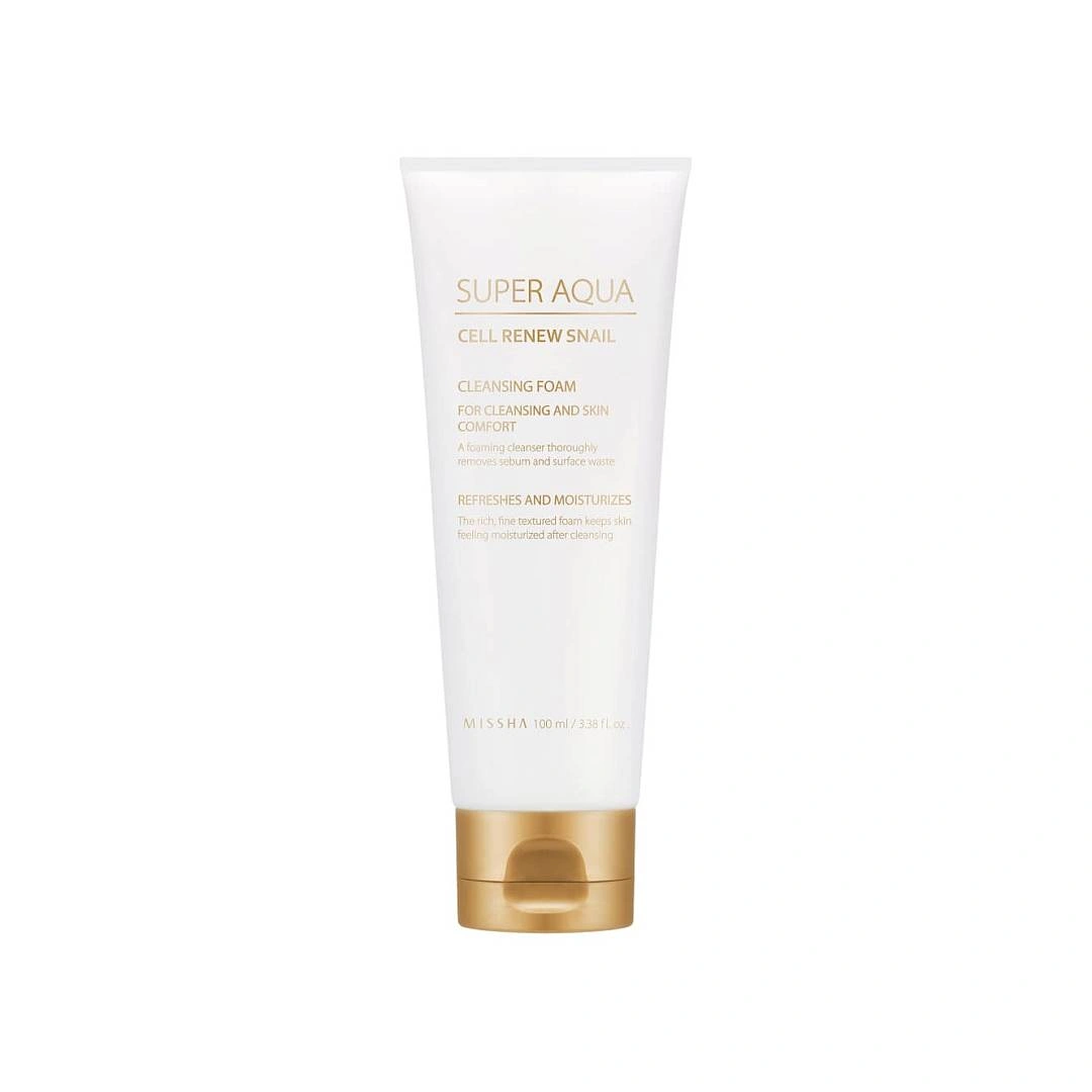 Пенка для лица регенерирующая Super Aqua 