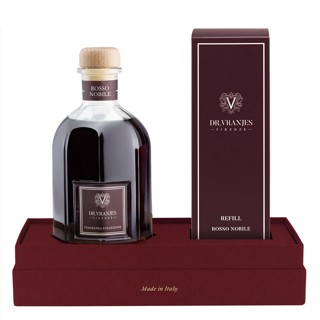 Подарочный набор Диффузор + Рефил Rosso Nobile 