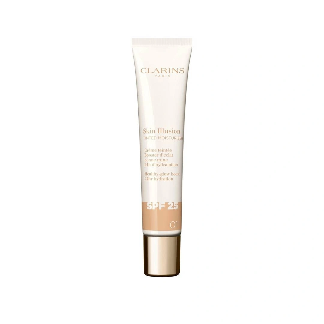 Крем для лица оттеночный увлажняющий с эффектом сияния SPF 25 Skin Illusion Tinted Moisturizer 