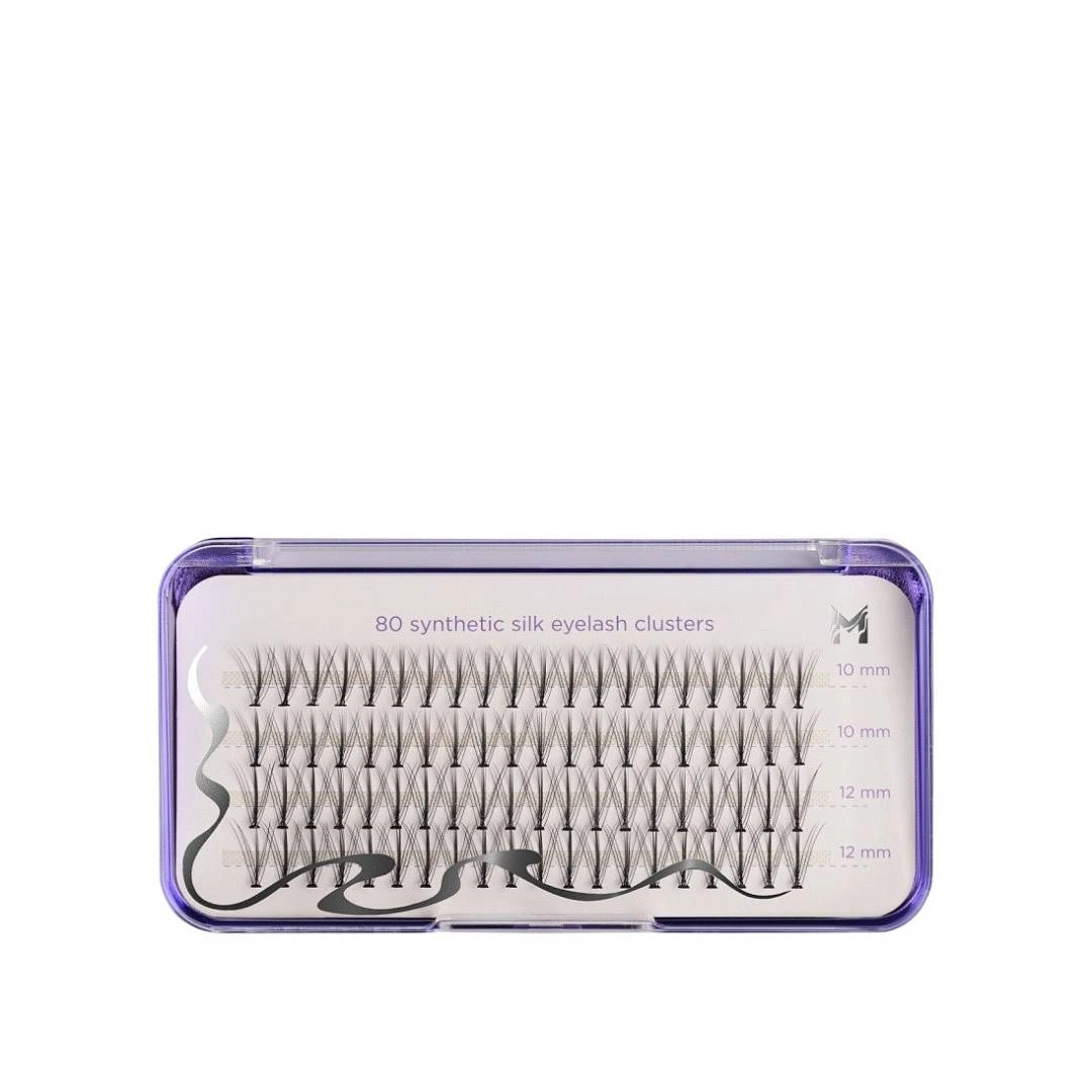 Ресницы пучковые с акцентным цетром шелк 10,12 мм Manly PRO