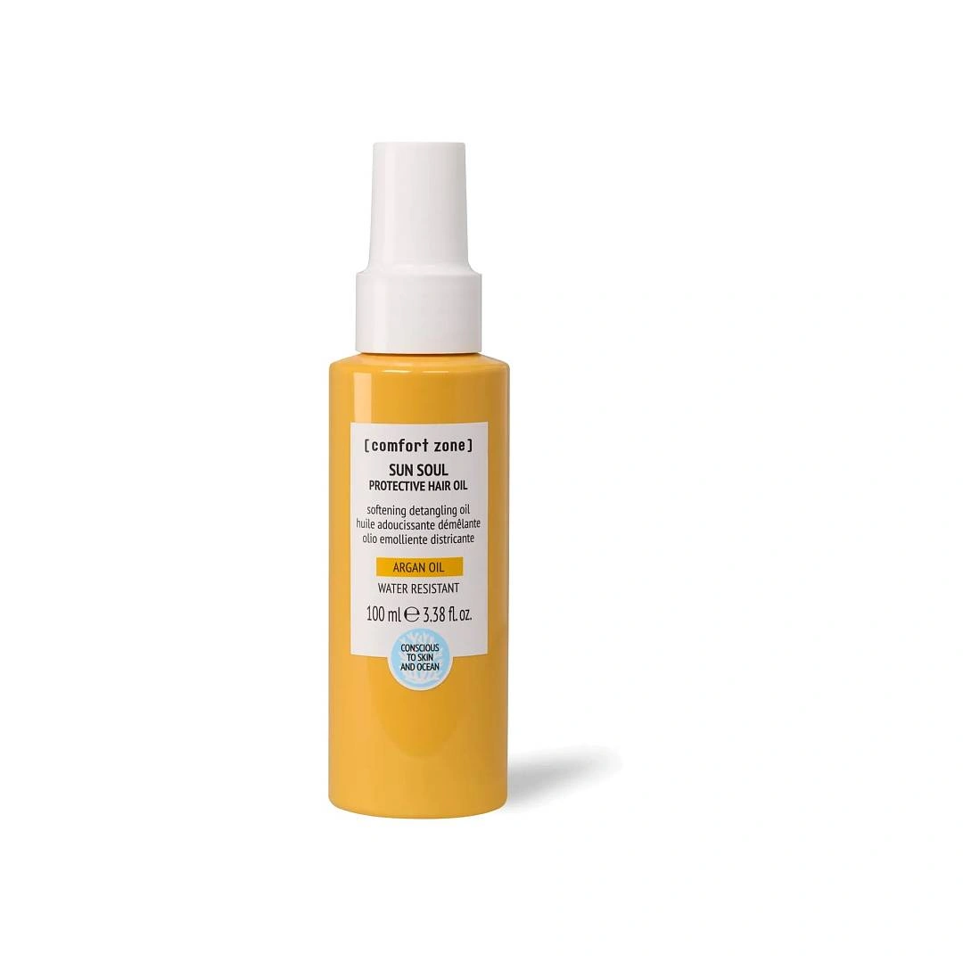 Масло для защиты волос водостойкое с маслом арганы Sun Soul Protective Hair Oil 