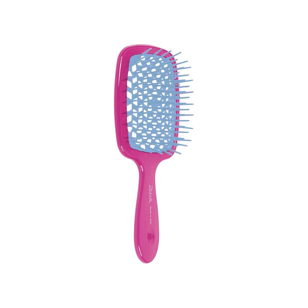 Щетка для волос Superbrush фуксия, голубая