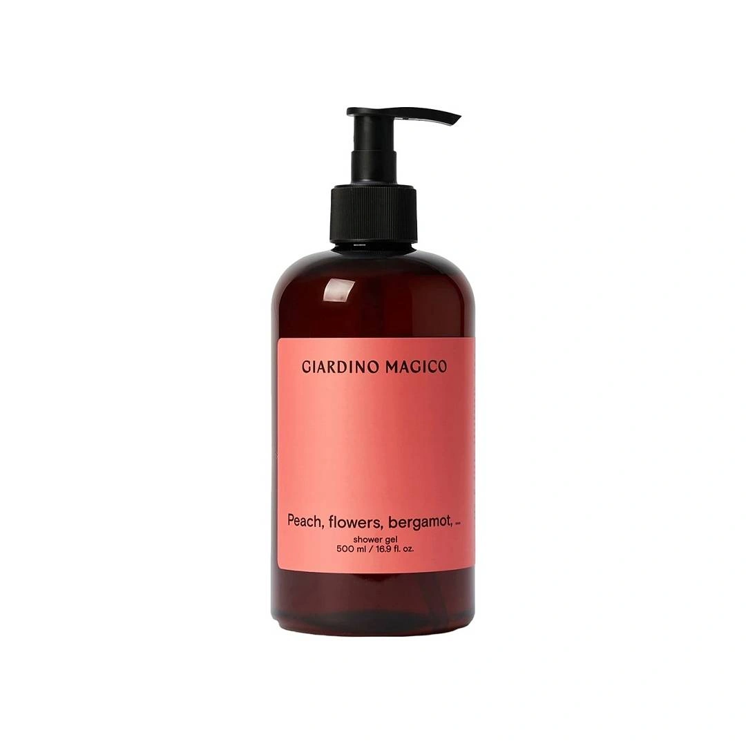 Гель для душа увлажняющий Peach, flowers, bergamot,…