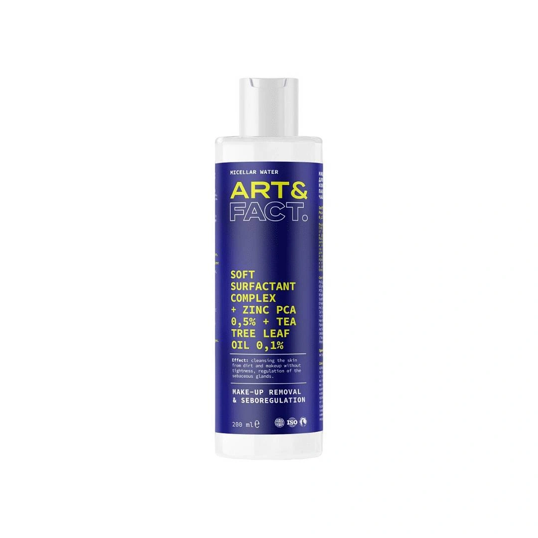 Мицеллярная вода для жирной и проблемной кожи Soft Surf Compl + Zinc Pca 0,5%