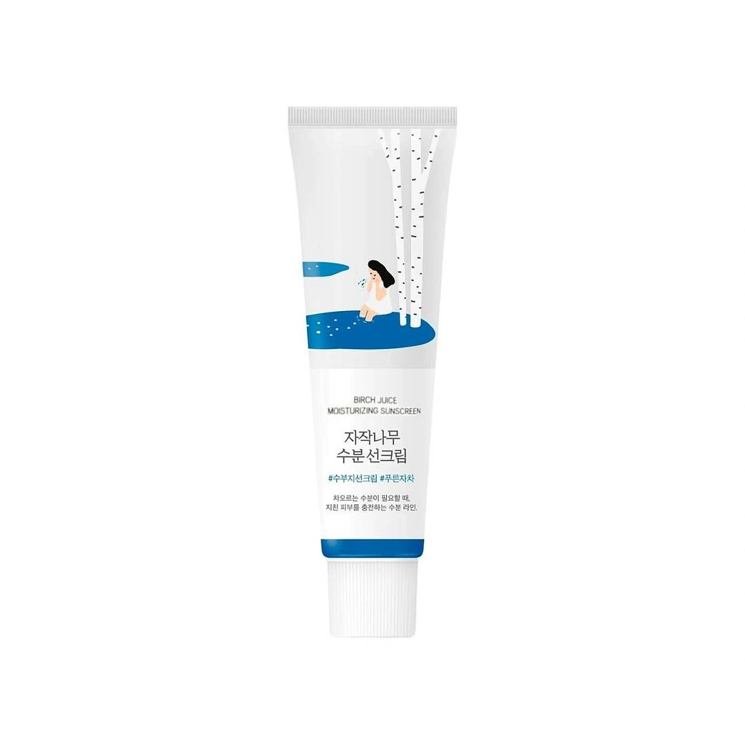 Крем солнцезащитный увлажняющий с березовым соком Birch Juice Moisturizing