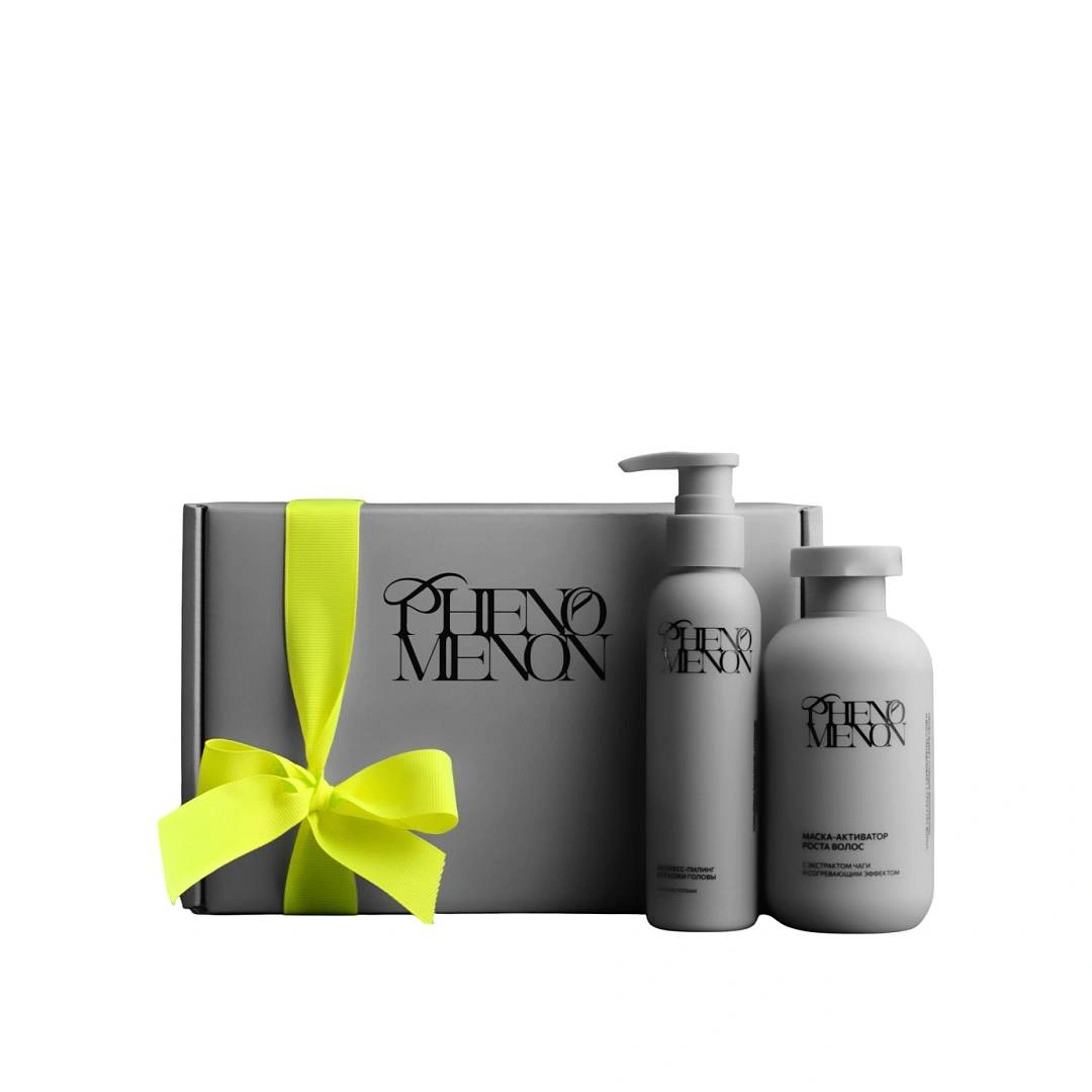 Программа ухода для активации роста волос с АНА кислотами и экстрактом чаги