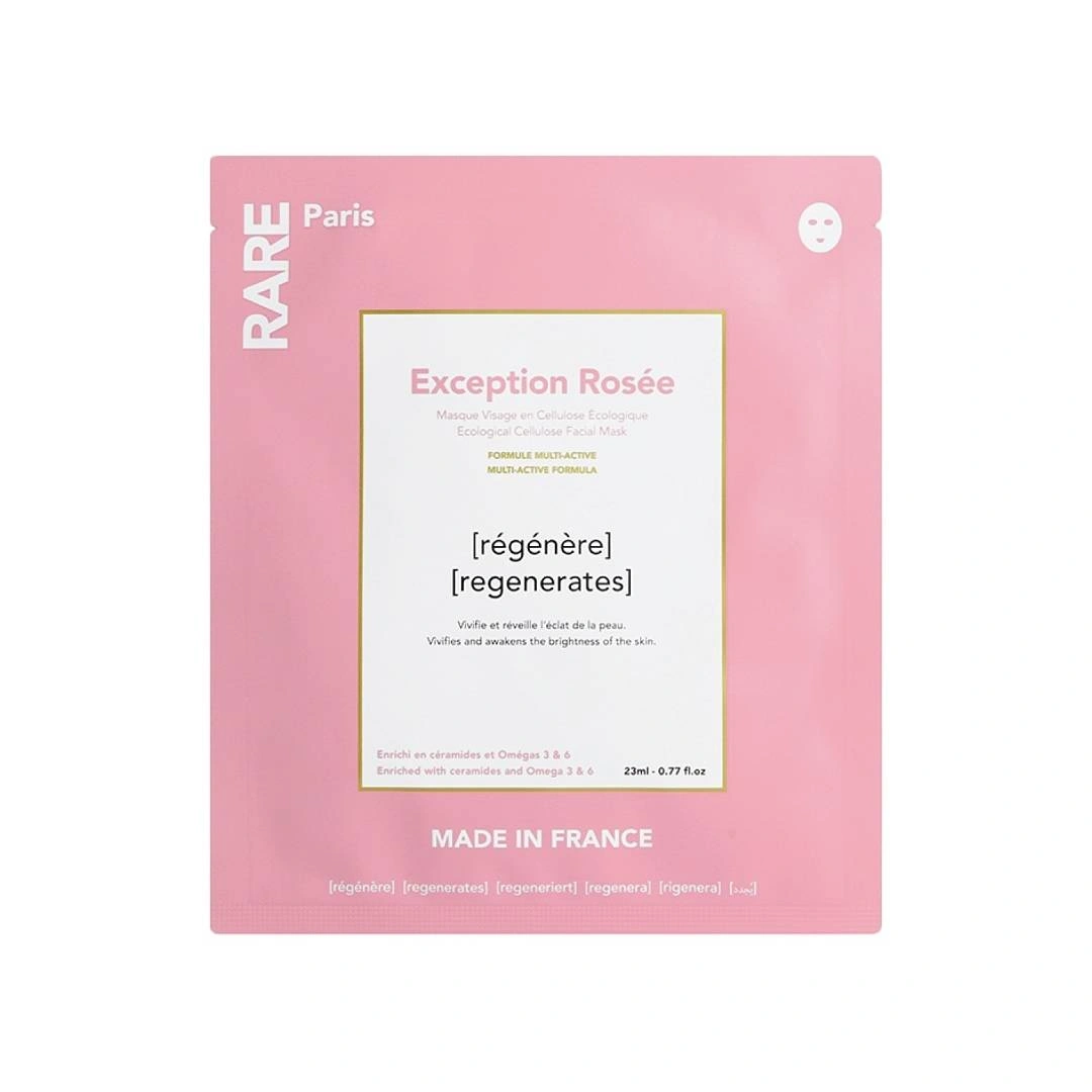 Маска тканевая для лица восстанавливающая Exception Rosée 