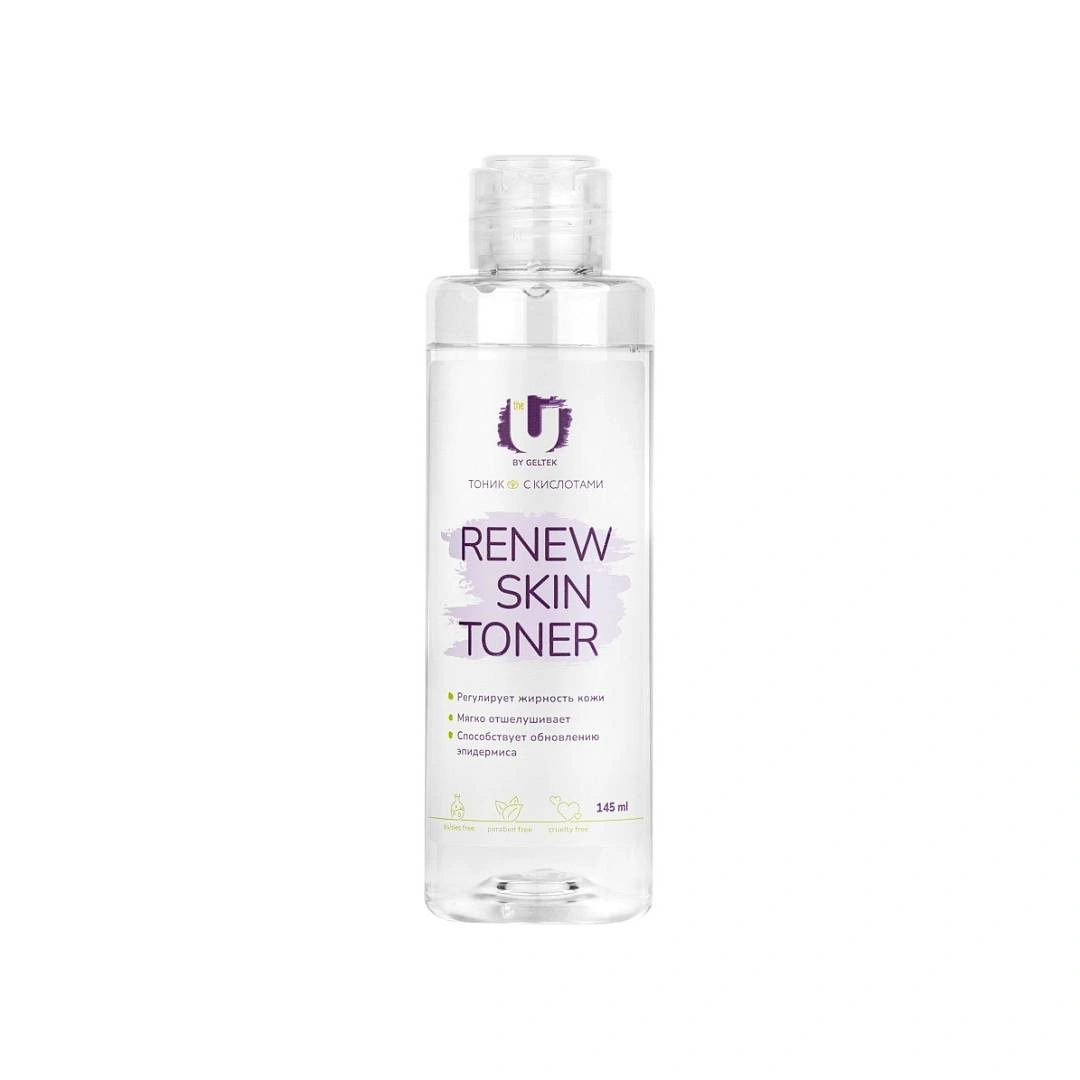 Тоник для лица с кислотами Renew skin toner