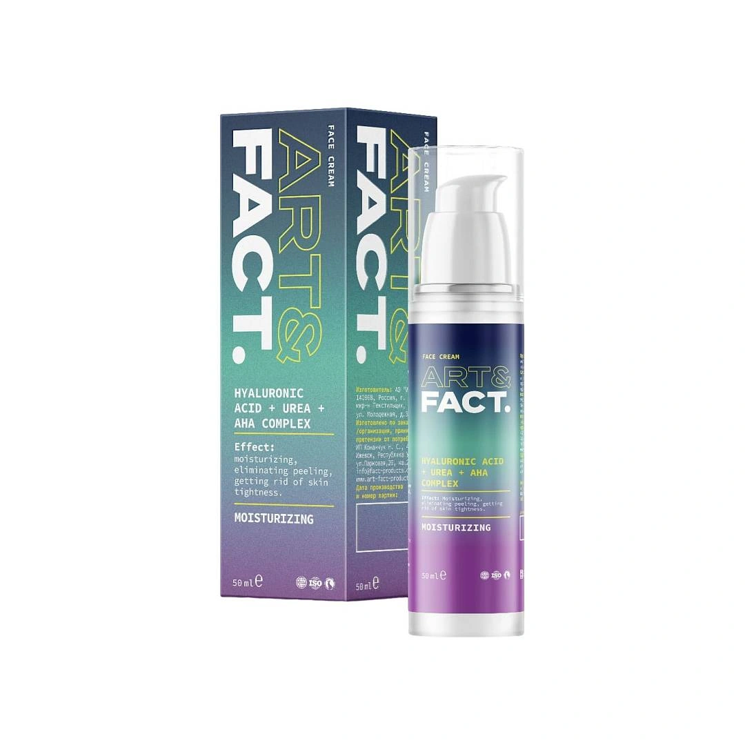 Крем интенсивно увлажняющий для лица Hyaluronic Acid + Urea + AHA complex