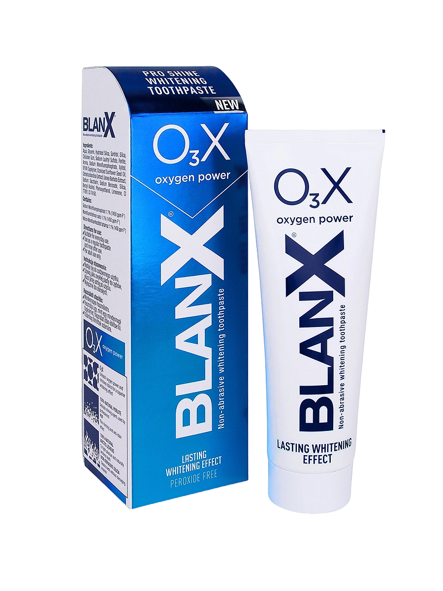 Зубная паста отбеливающая O3X 25 Professional Toothpaste 