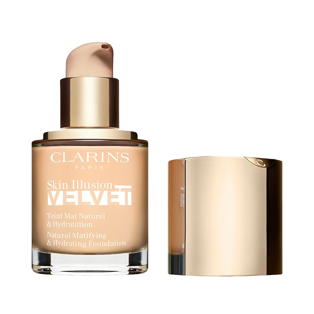 Тональный крем с матовым покрытием Skin Illusion Velvet Clarins ...