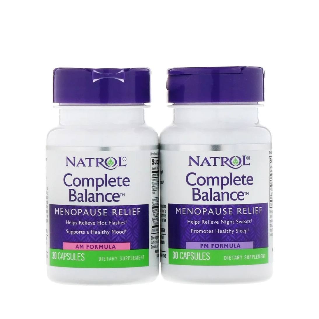 Комплекс для поддержания здоровья на всех этапах менопаузы Complete Balance for menopause AM&PM магазин VISAGEHALL являющийся официальным дистрибьютором в России