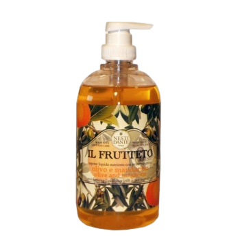 Мыло жидкое для рук Оливковое масло и мандарин Il Frutteto купить в VISAGEHALL