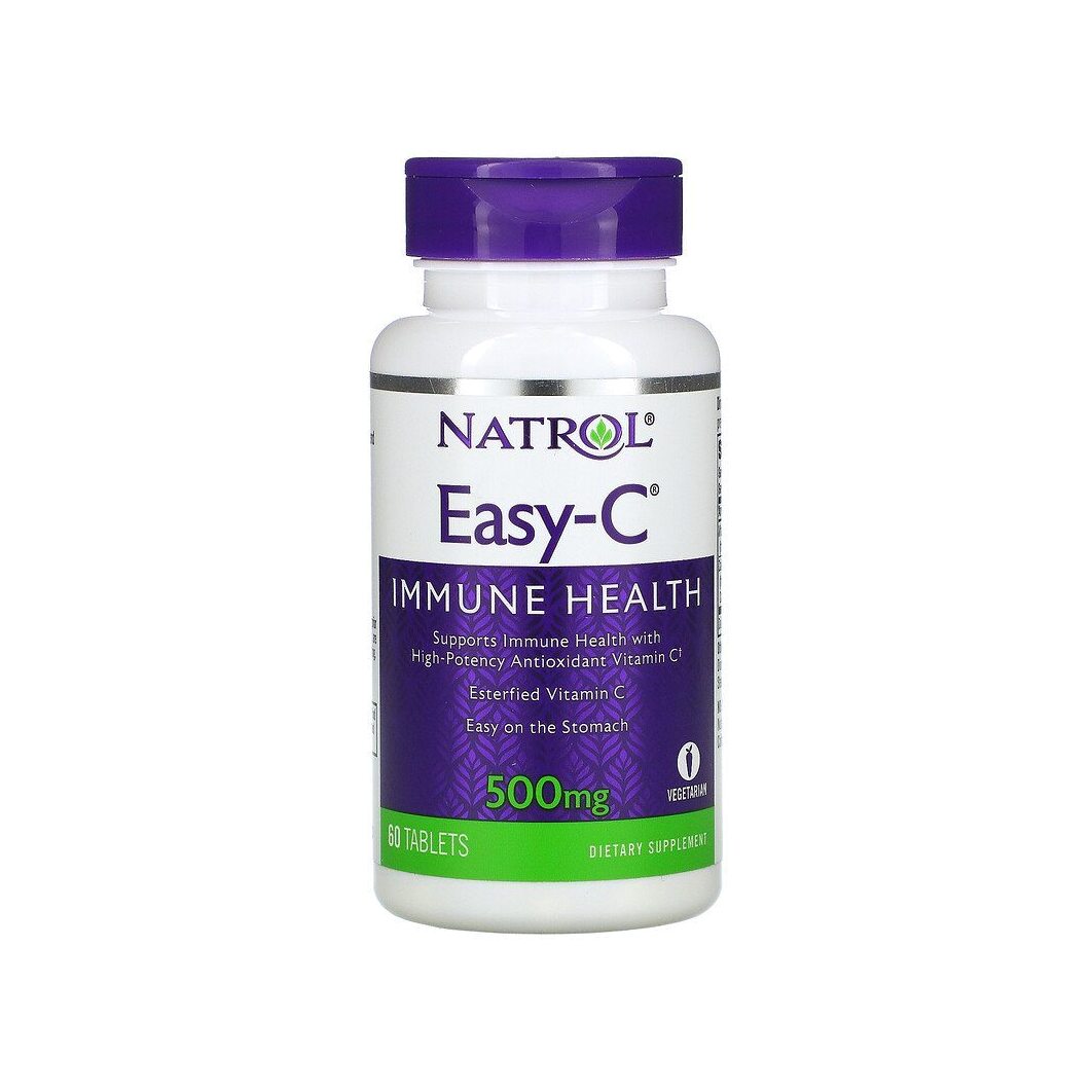 Easy-C Аскорбат кальция + биофлавоноиды цитрусовых 500mg магазин VISAGEHALL являющийся официальным дистрибьютором в России