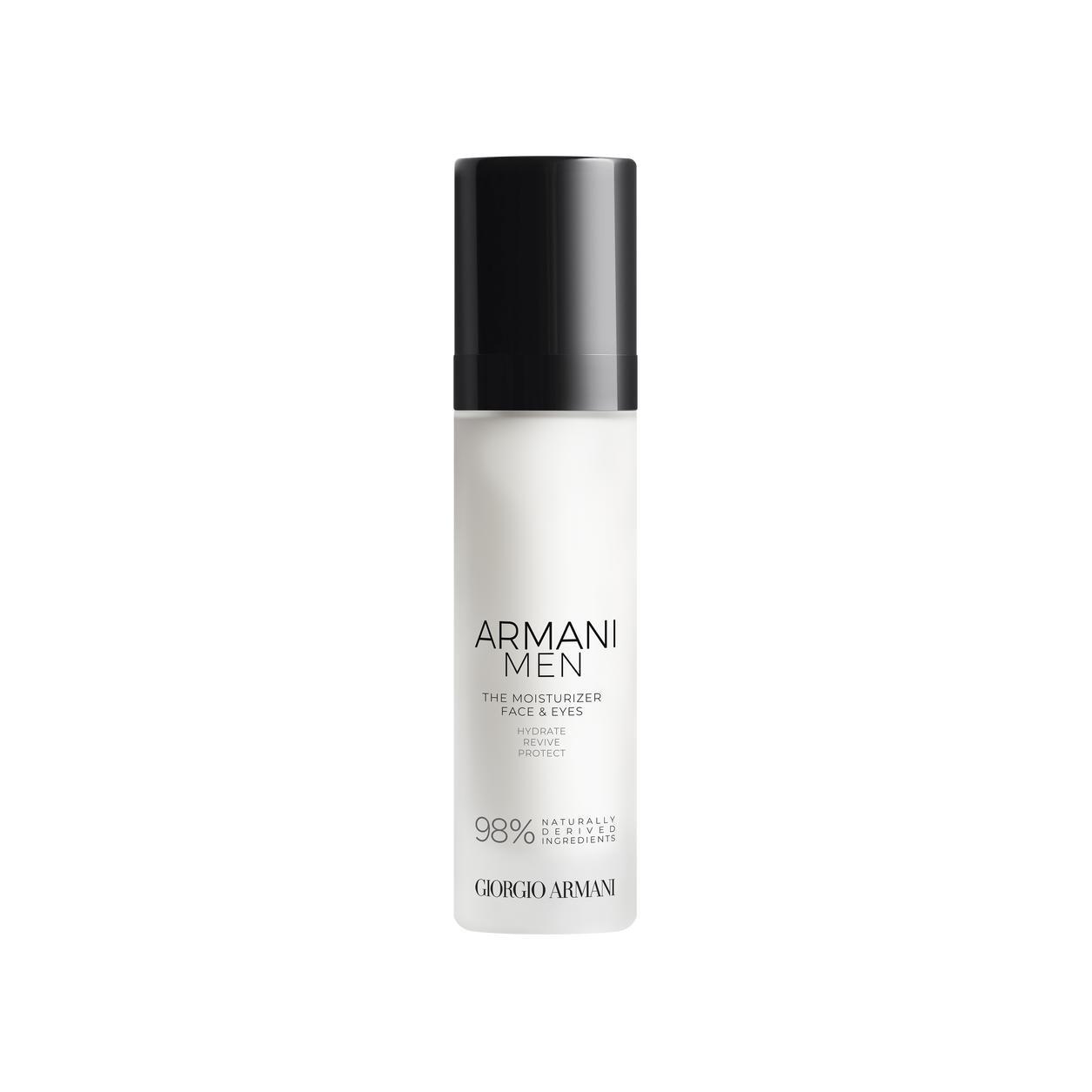 Крем для лица и области вокруг глаз The Moisturizer Face & Eyes Armani Men магазин VISAGEHALL являющийся официальным дистрибьютором в России